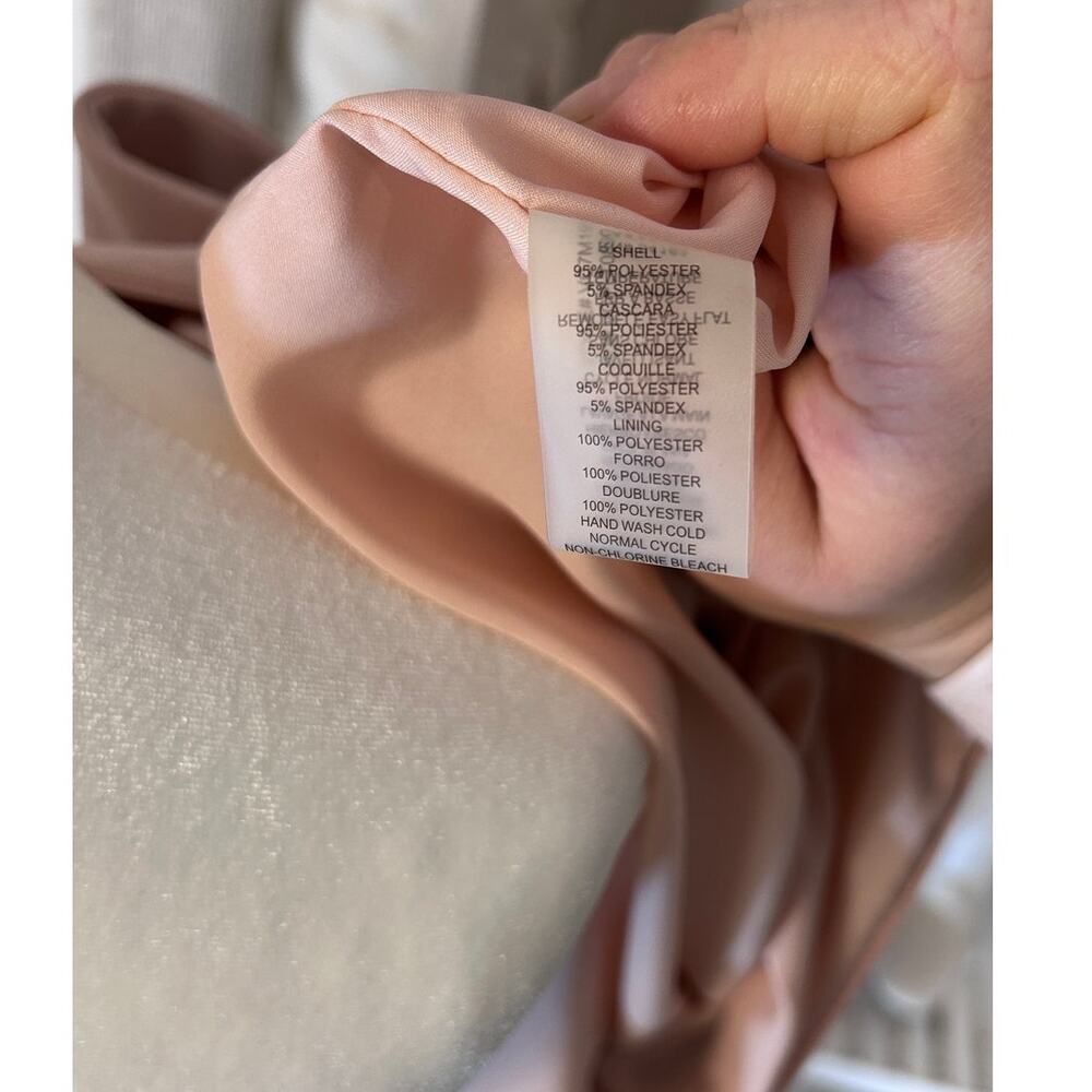 Vince Camuto Women's Size 4 Light Pink Sleeveless Sheath Dress #0023 - Picture 11 of 12